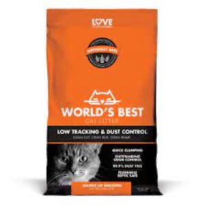 World's Best Cat Litter - Low Tracking & Dust control