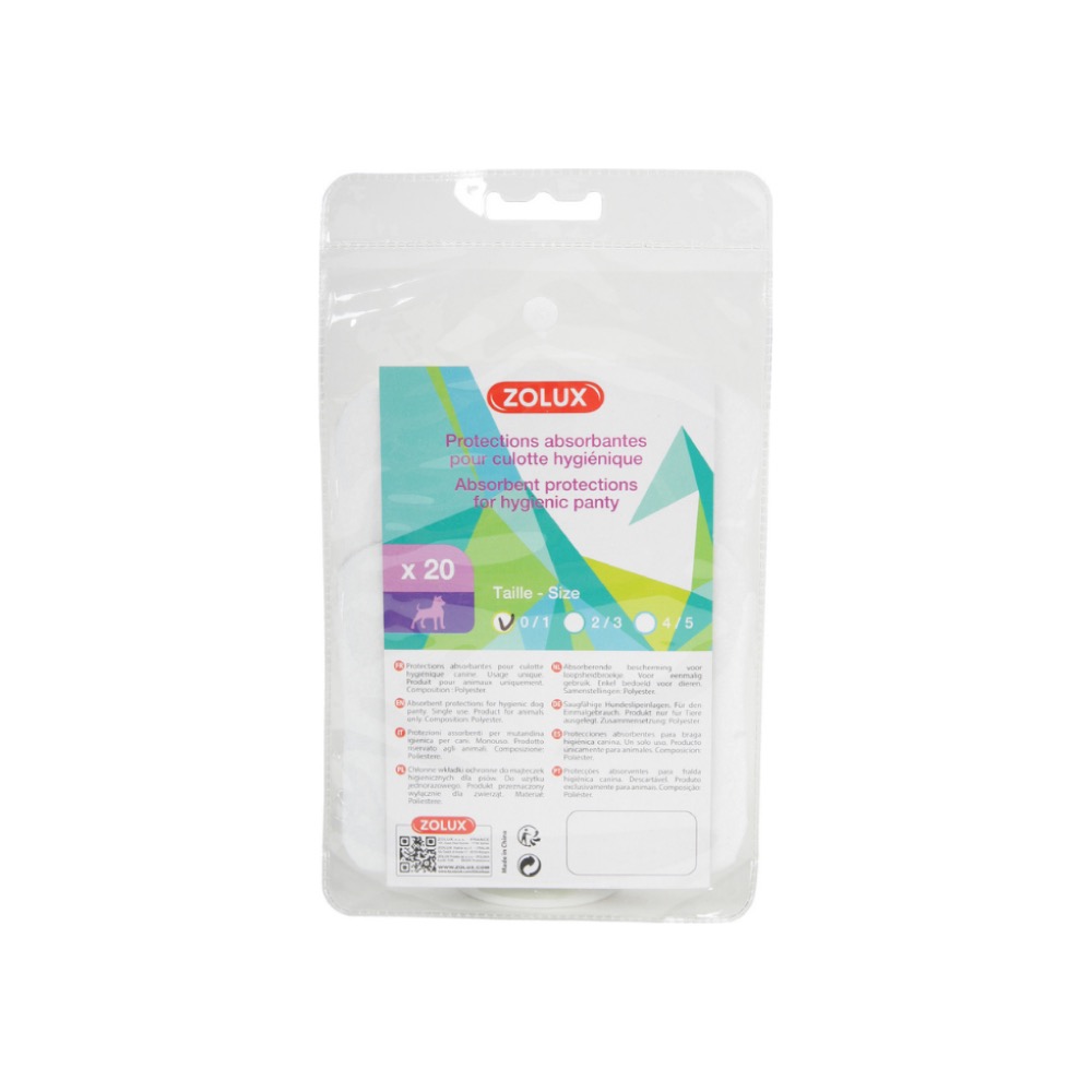 Zolux Sanitary Pads x20