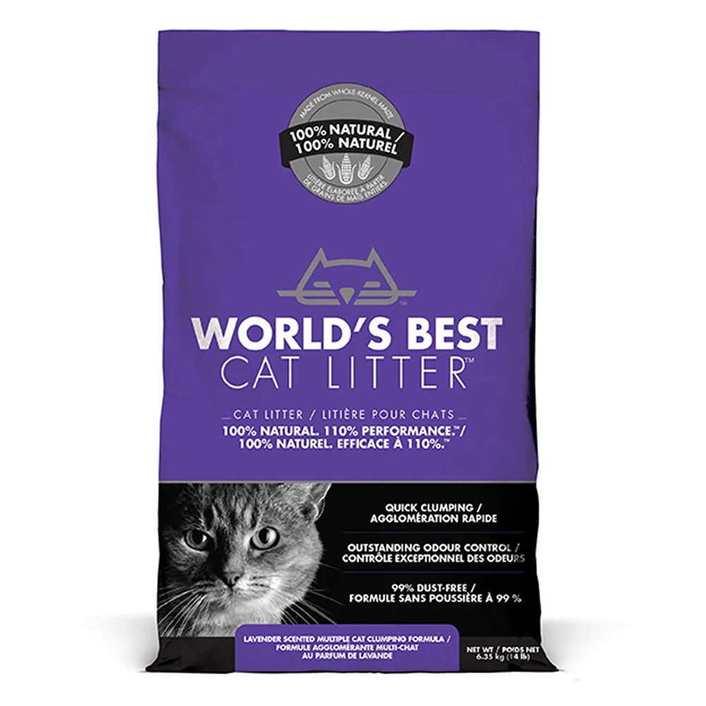 World’s Best Cat Litter Multiple Cat Lavender Scented