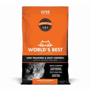 worlds best cat litter low tracking and dust control